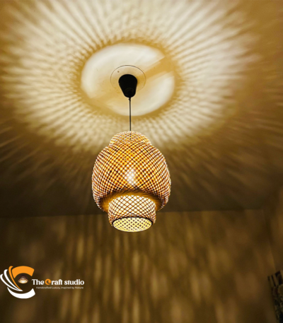 Boho Theme Pendant Lampshade - Craft Studio BD